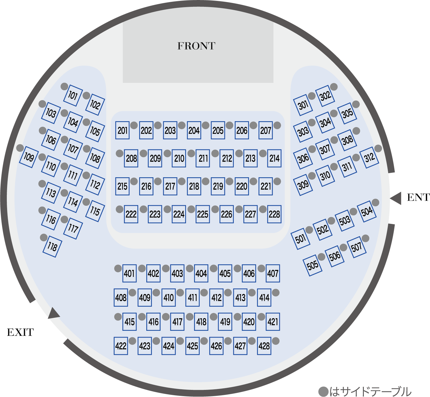 DOME1座席表